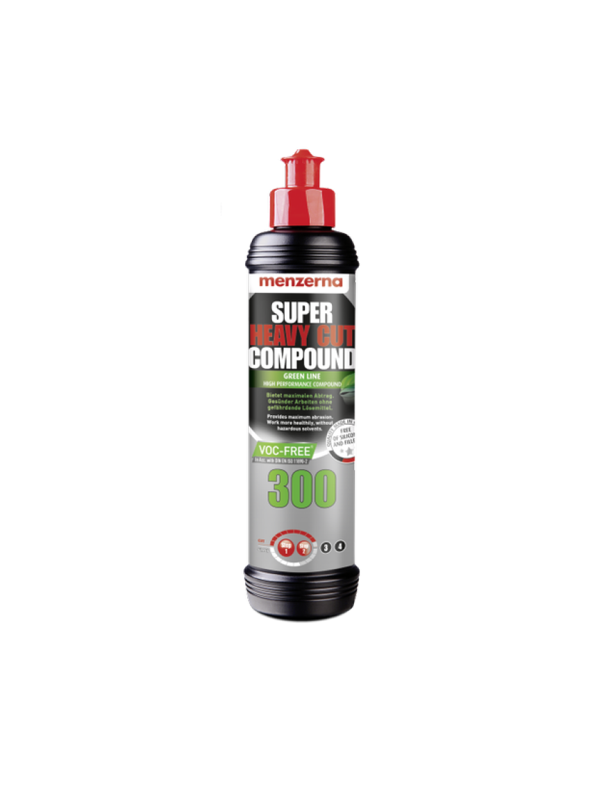 Menzerna Super Heavy Cut Compound 300 GREEN LINE 250ml
