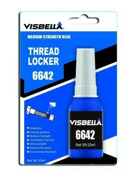 Visbella 6642 Thread Locker 10ml Medium Strength