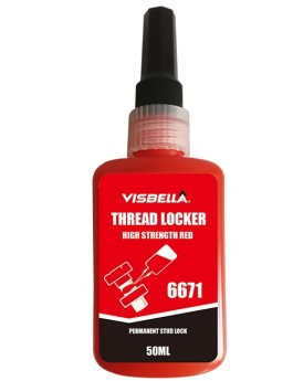  Visbella 6671 Thread Locker 50ml-High Strength 