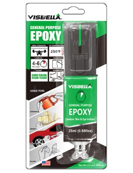 Visbella Epoxy AB Glue CLEAR + CLEAR