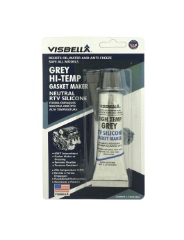  Visbella High Temperature Black RTV silicone Gasket Maker Grey 35g