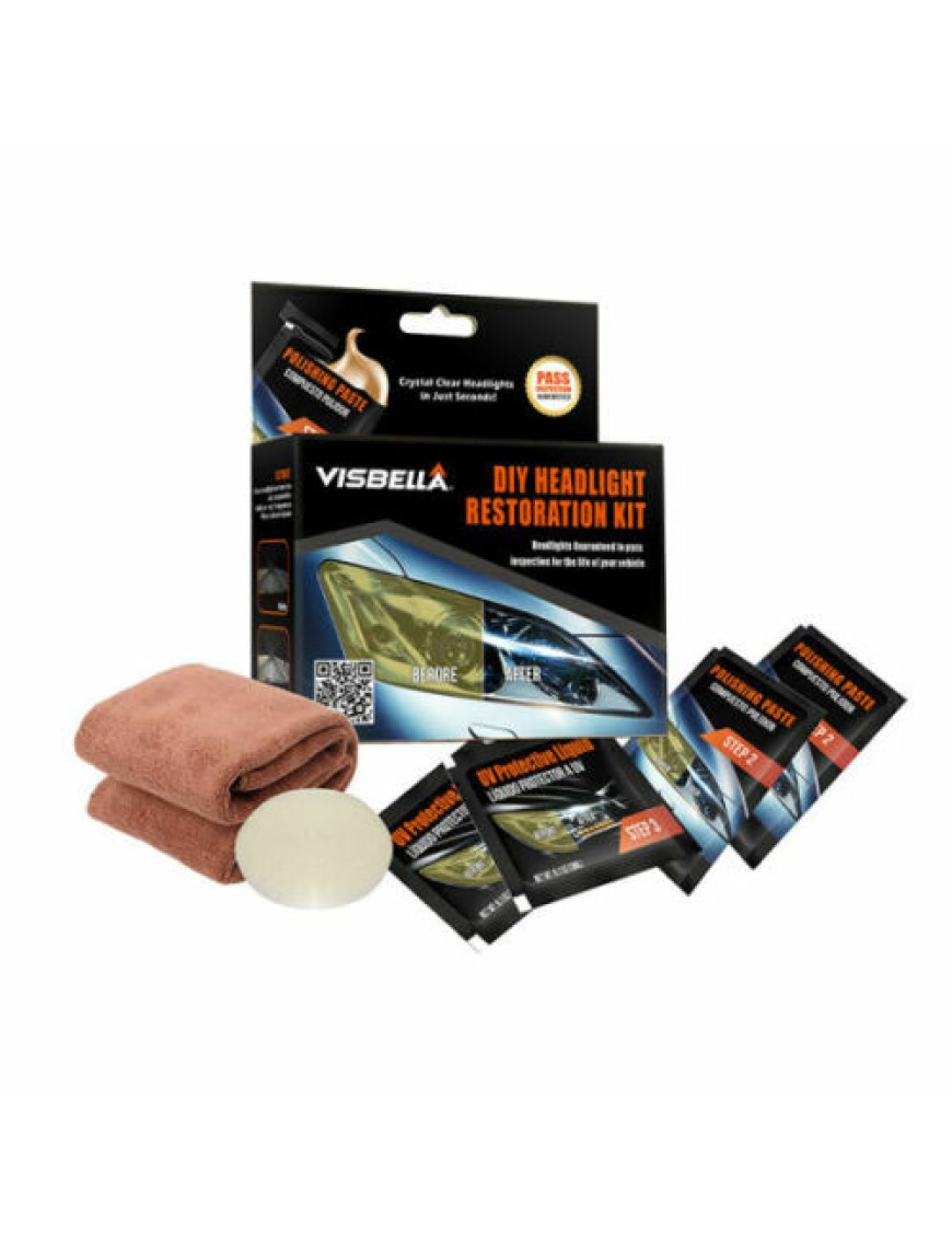 Visbella Headlight Restoration Kit 
