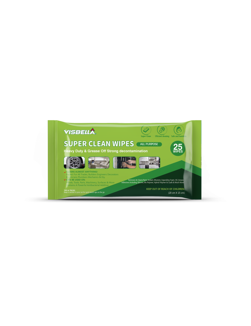 Visbella Cleaning Wipes - 25Wipes (Cleaning Wipes)