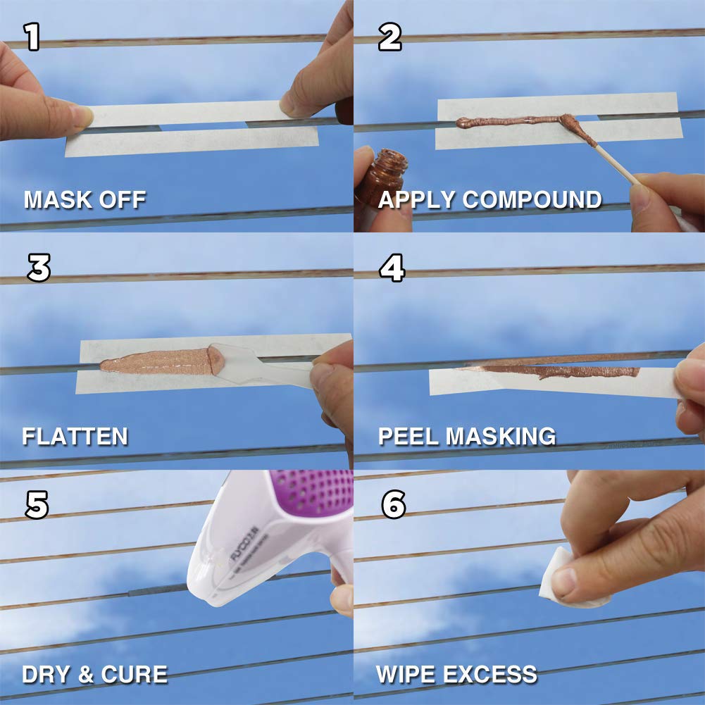 61JPAGuiCrL Visbella galinio lango šildymo gijų remonto rinkinys - Image 1