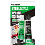 VISBELLA dvikomponenčiai epoksidiniai klijai 40ml (skaidrūs)
