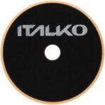 ITALKO poliravimo kempinė DA Velcro 140x125x20mm (oranžinė/vidutinė) - Image 5
