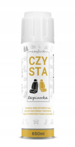 CZYSTY putų valiklis vinilui, veliurui, audiniams 650ml