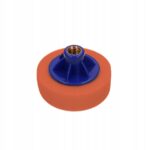 ITALKO Poliravimo kempinė ORANŽINĖ/VIDUTINĖ su sriegiu M14, 80mm