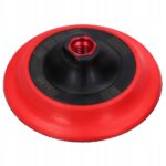 ITALKO raudonas lankstus tvirtinimo diskas 125mm Velcro